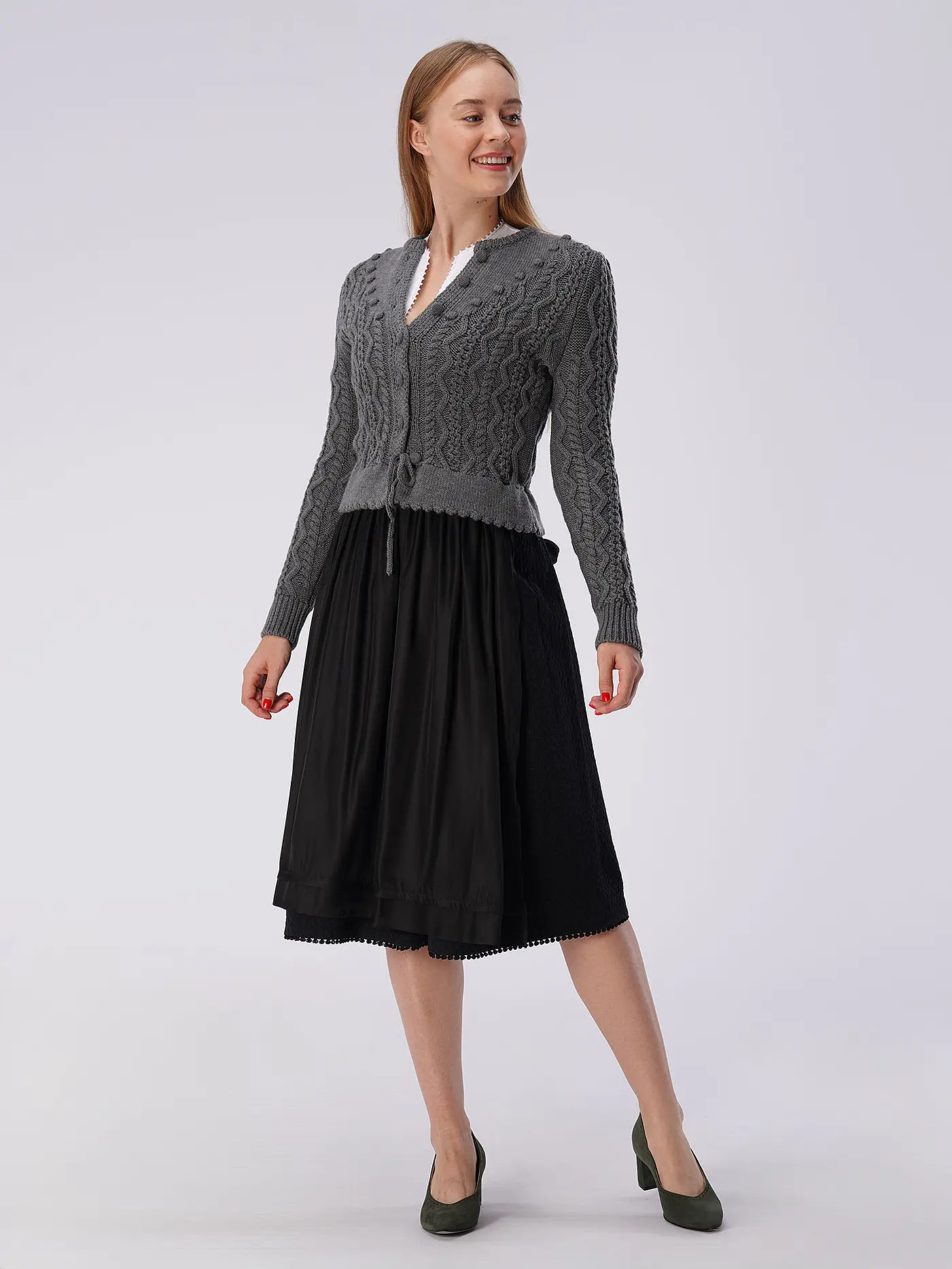 GOTTSEIDANK | Trachten Strickjacke LENE | 